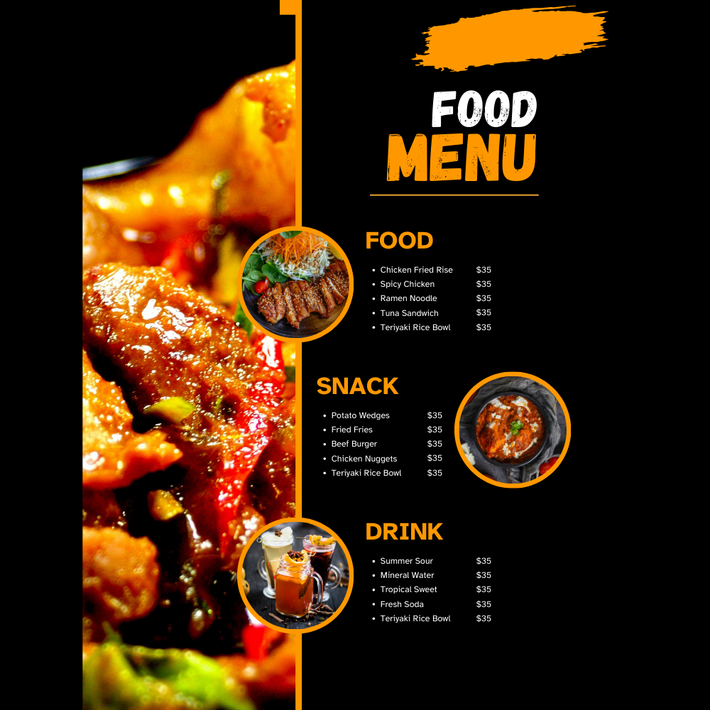 Menu Design